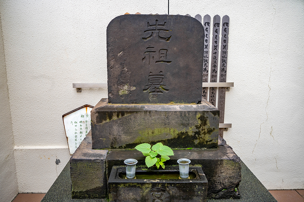⑧石川雅望墓(榧寺)